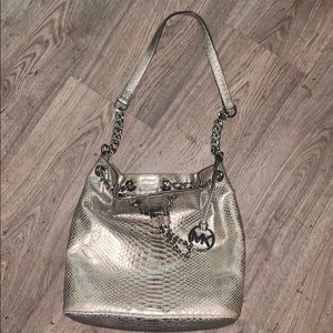 Michael Michael Kors Frankie Metallic  Purse